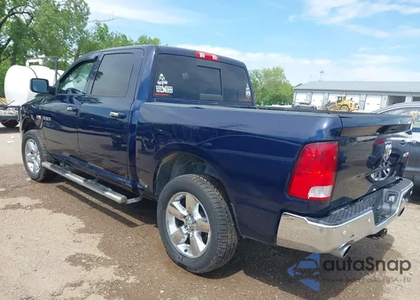 2017 Ram 1500 из США, поврежденный, VIN 3C6RR7LT8HG523096